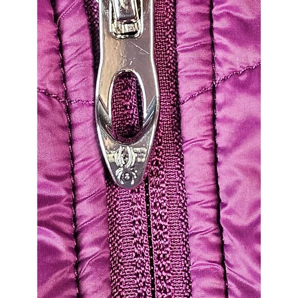 Spyder Womens XL Raspberry Quilted Full-Zip Jacket - Picture 7 of 9